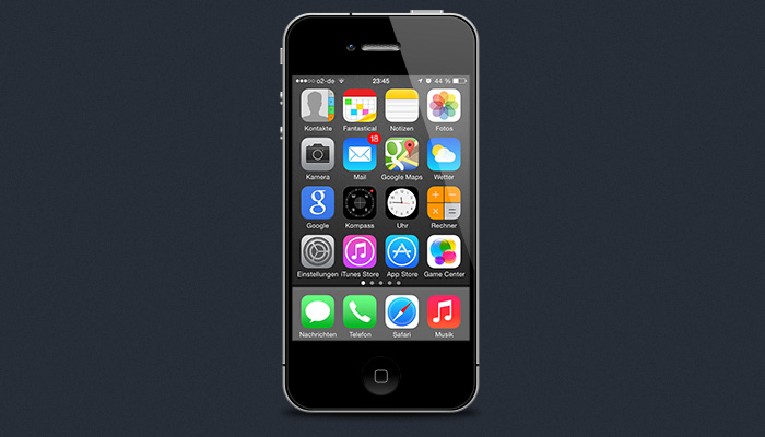 iPhone Homescreen
